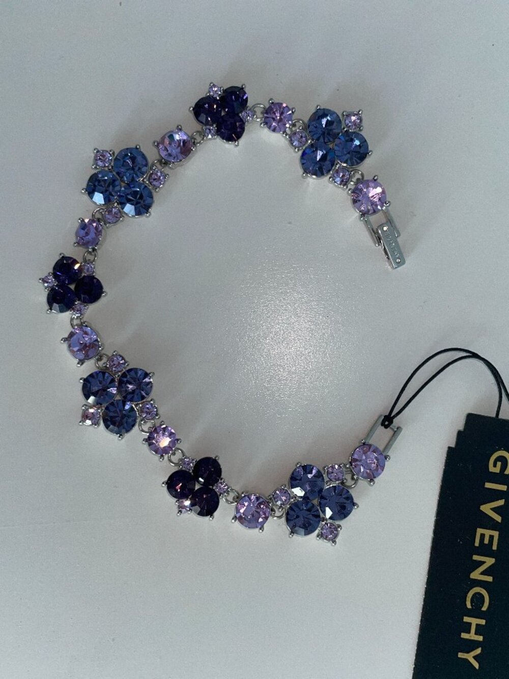 Givenchy Purple and Lilac flower flex bracelet - Picture 4 of 5